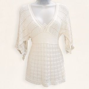Anthropology Guinevere crochet top